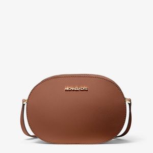 Jet Set Travel Medium Saffiano Leather Crossbody Bag brand new